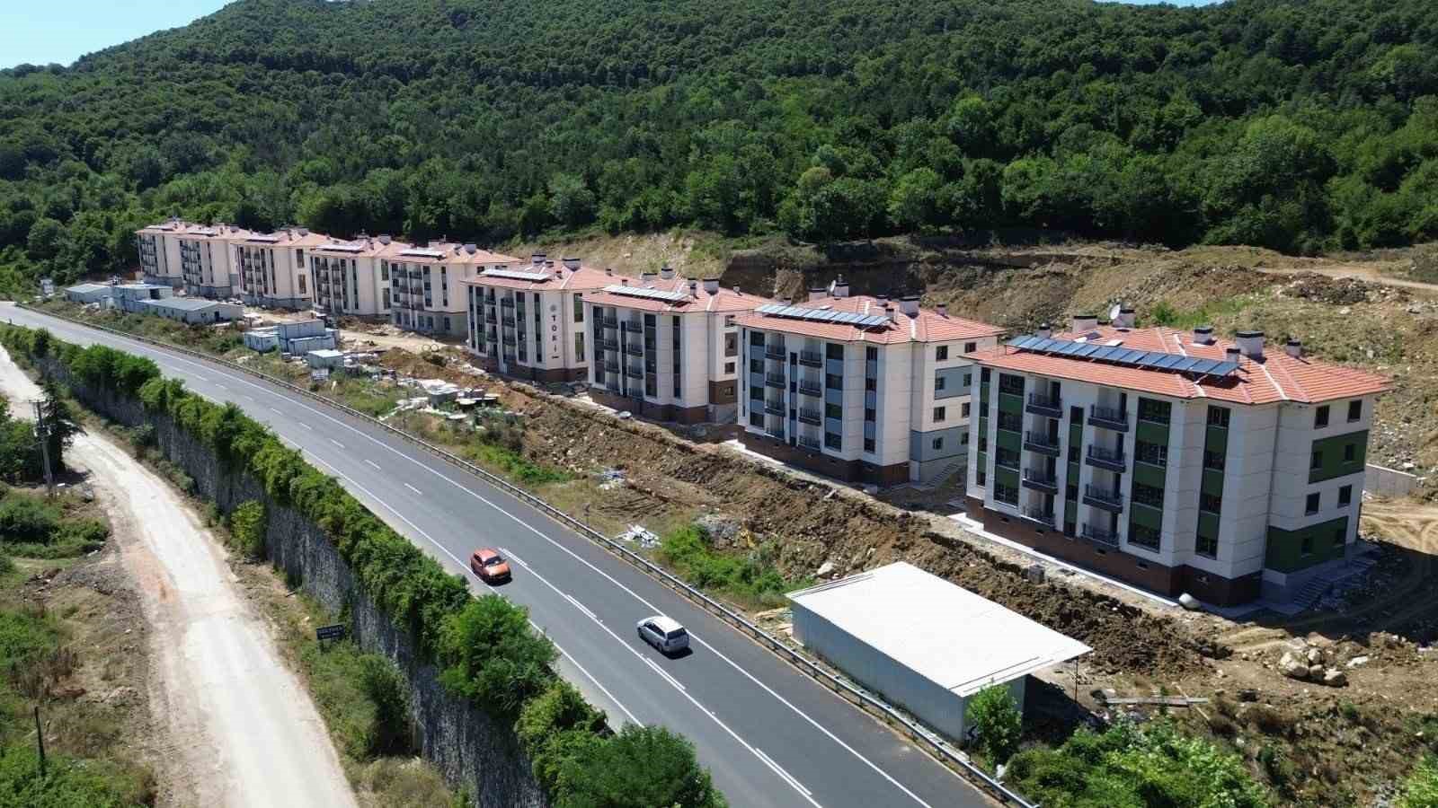 Gölyaka’da 140 TOKİ konutu için çalışmalar sürüyor