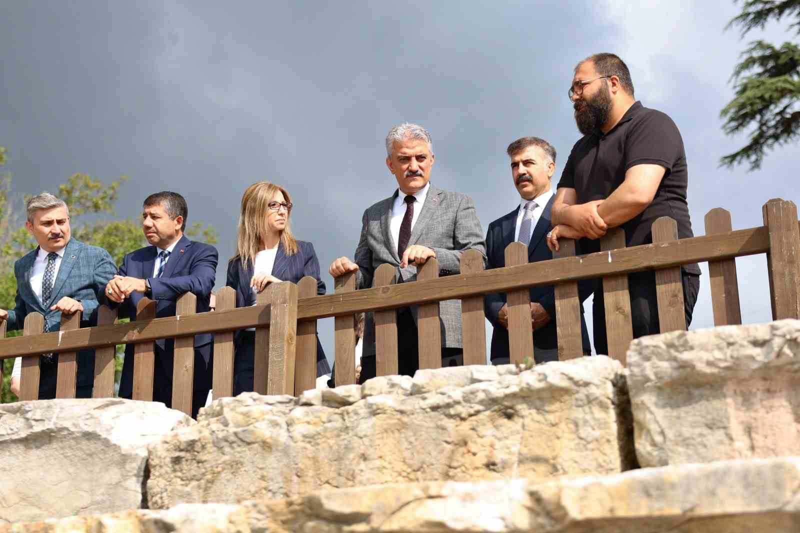 Konuralp Antik Kenti’nde tarihi miras için çalışmalar sürüyor