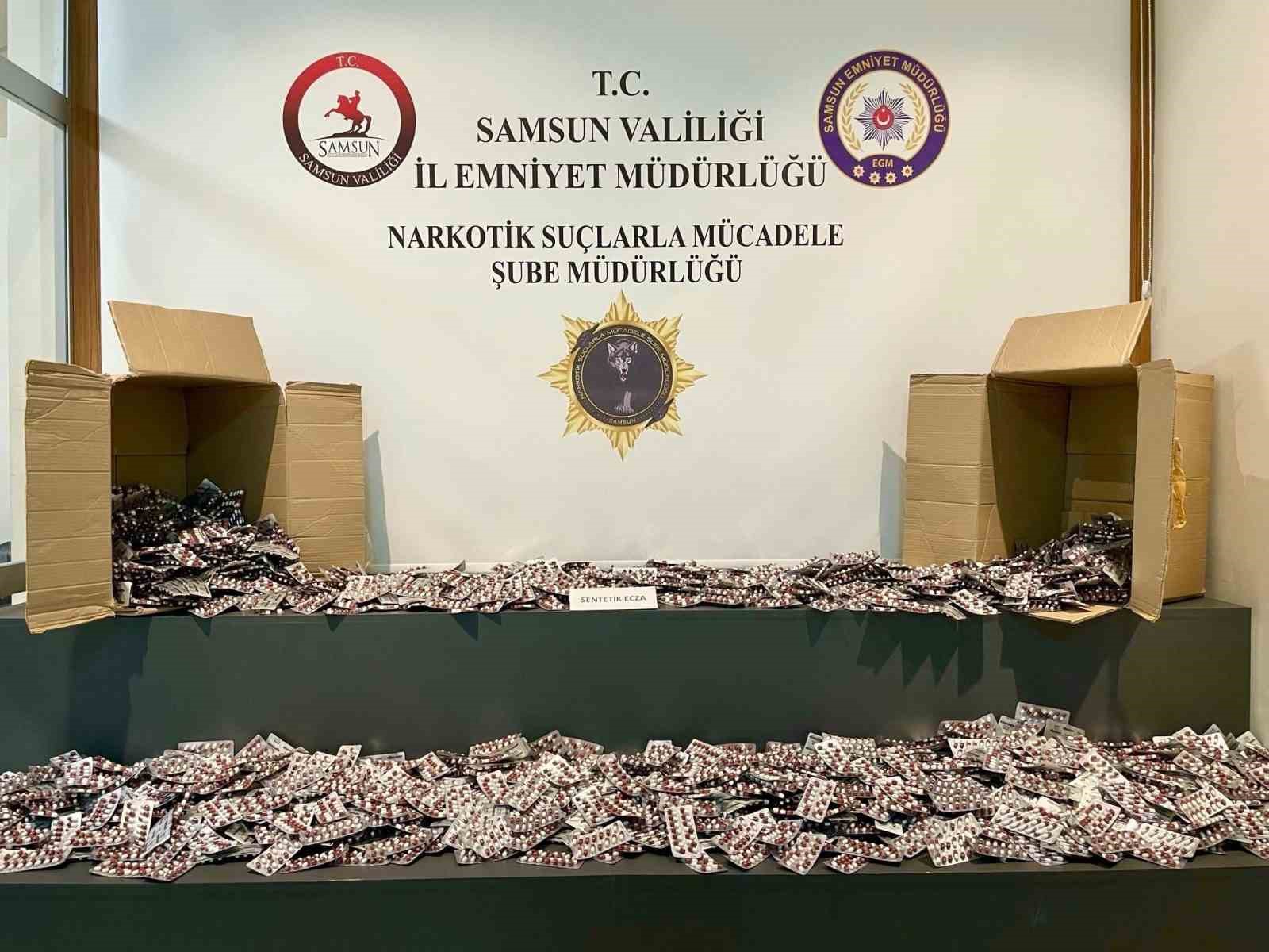 46 bin uyuşturucu hap ele geçirildi