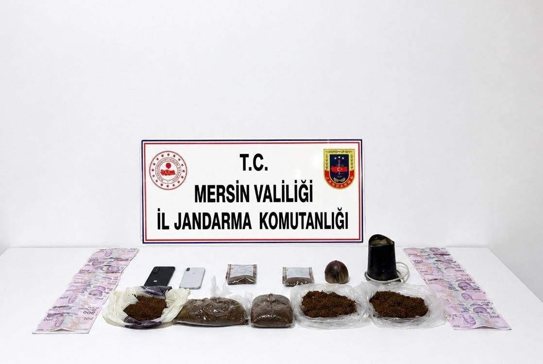 Mersin’de uyuşturucu operasyonunda 3 şüpheli yakalandı