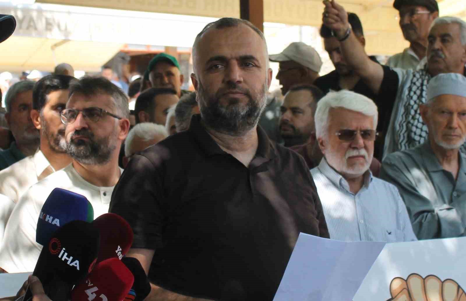 Konya’dan sınır kapısında bekletilen Filistin Konvoyu’na destek
