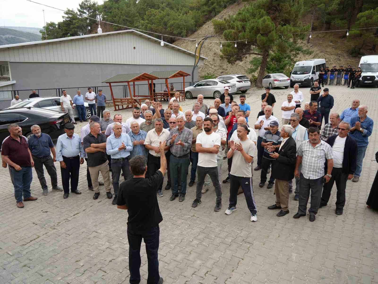 Hanönü’de kurulması planlanan ikinci bakır madeni ocağı için vatandaşlardan tepki
