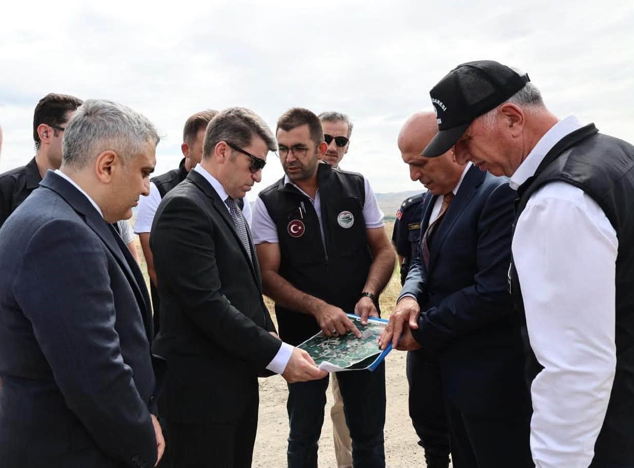 Merzifon’da 605 hektar tarım arazisi sulama suyuna kavuşuyor