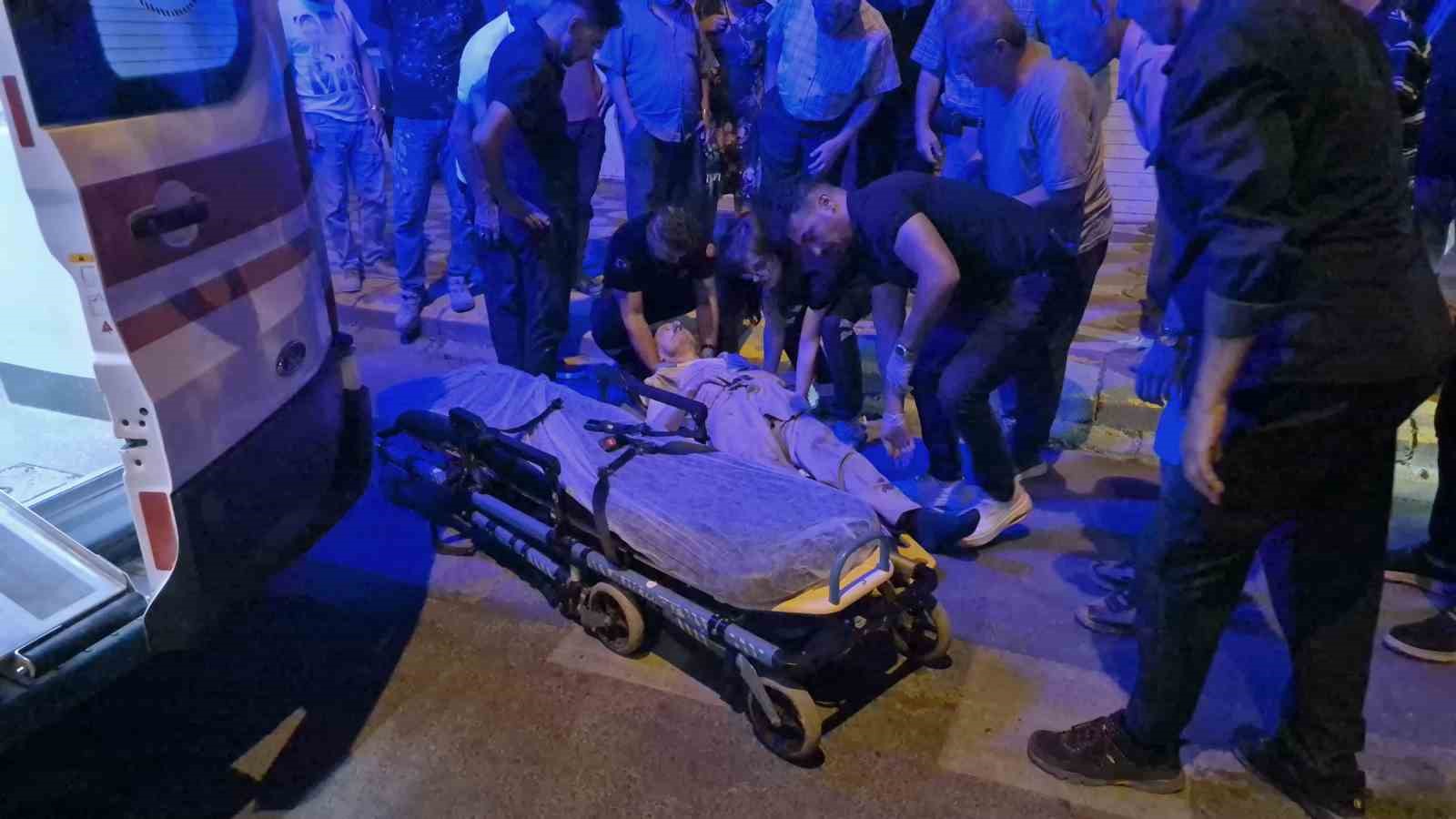 Eskişehir’de motosikletin çarptığı yaşlı adam yaralandı
