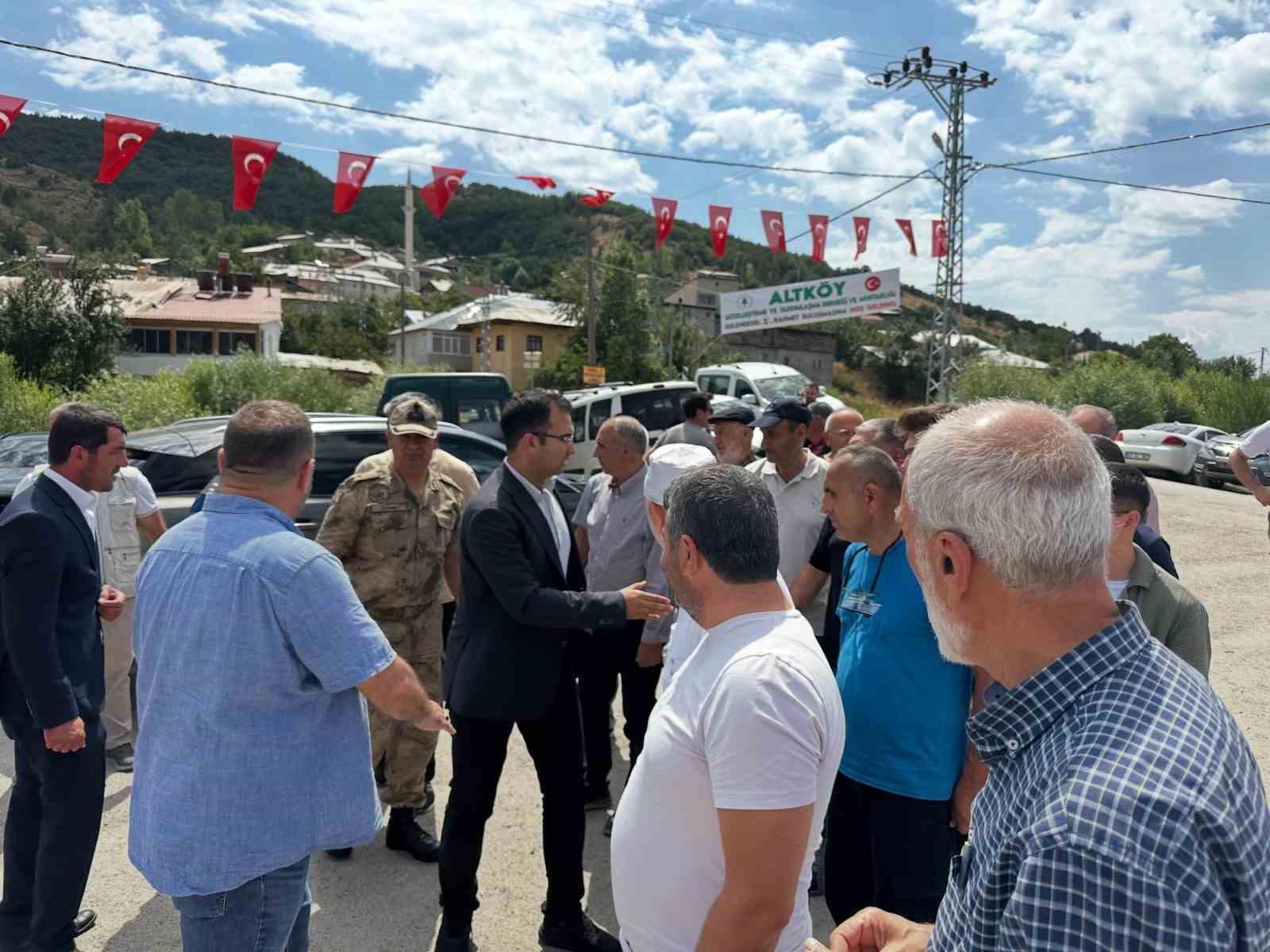 Kaymakam Taşkıran köy ziyaretlerini sürdürüyor