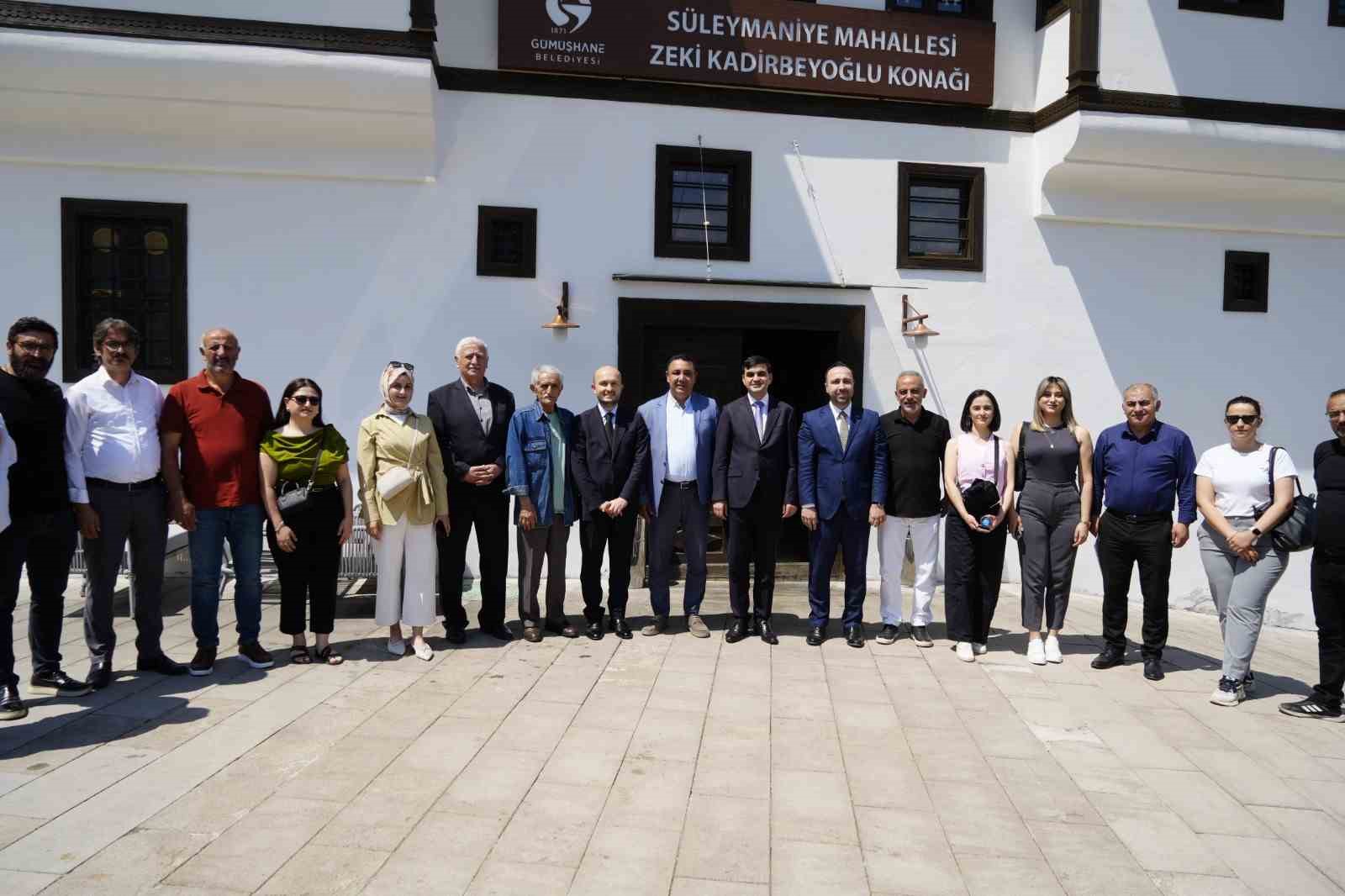 İletişim Başkanlığı Erzincan Bölge Müdürü Ödeş Gümüşhane’de basınla buluştu
