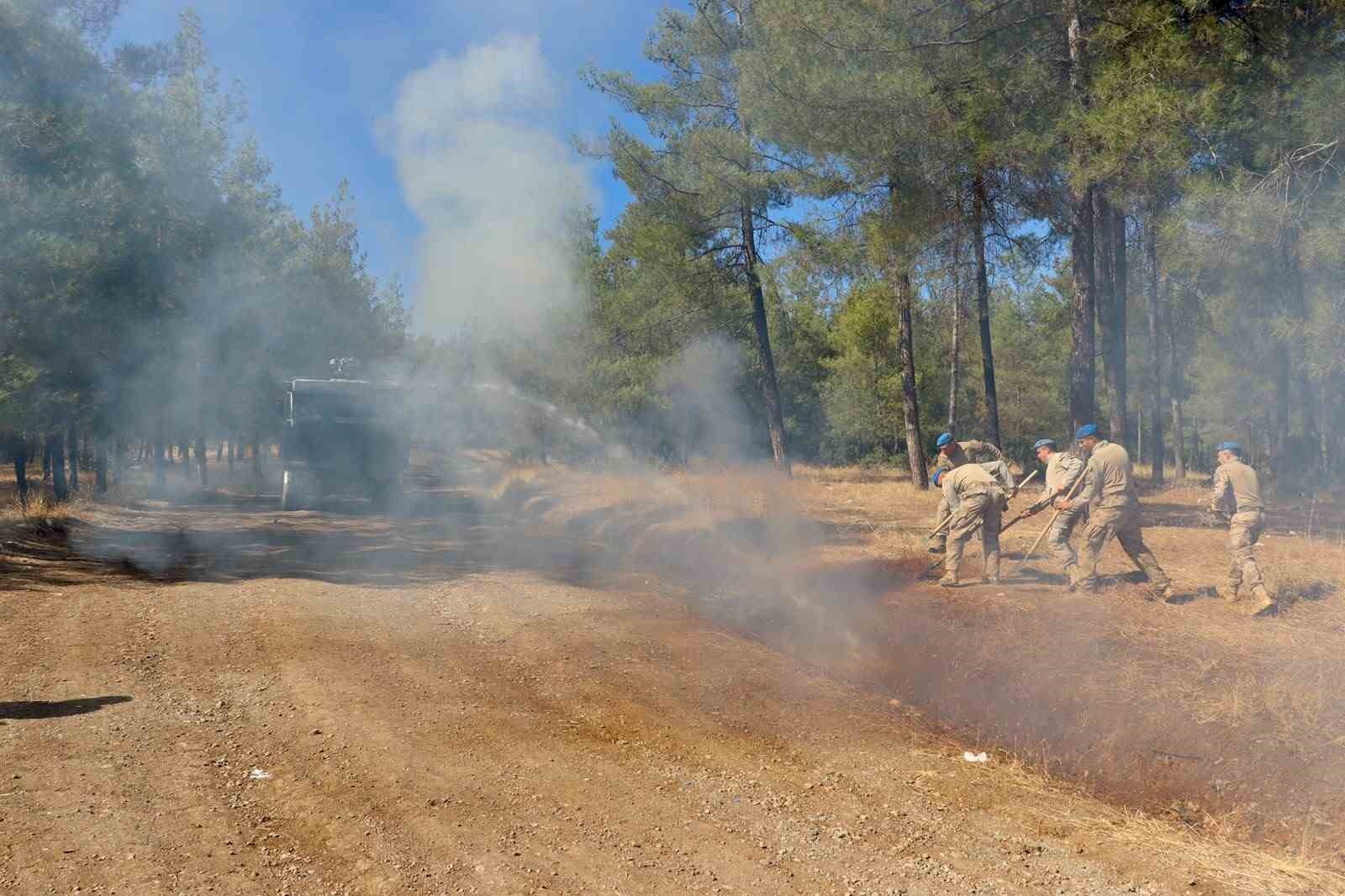 Kilis’te orman yangınlarına karşı devriyeler artırıldı
