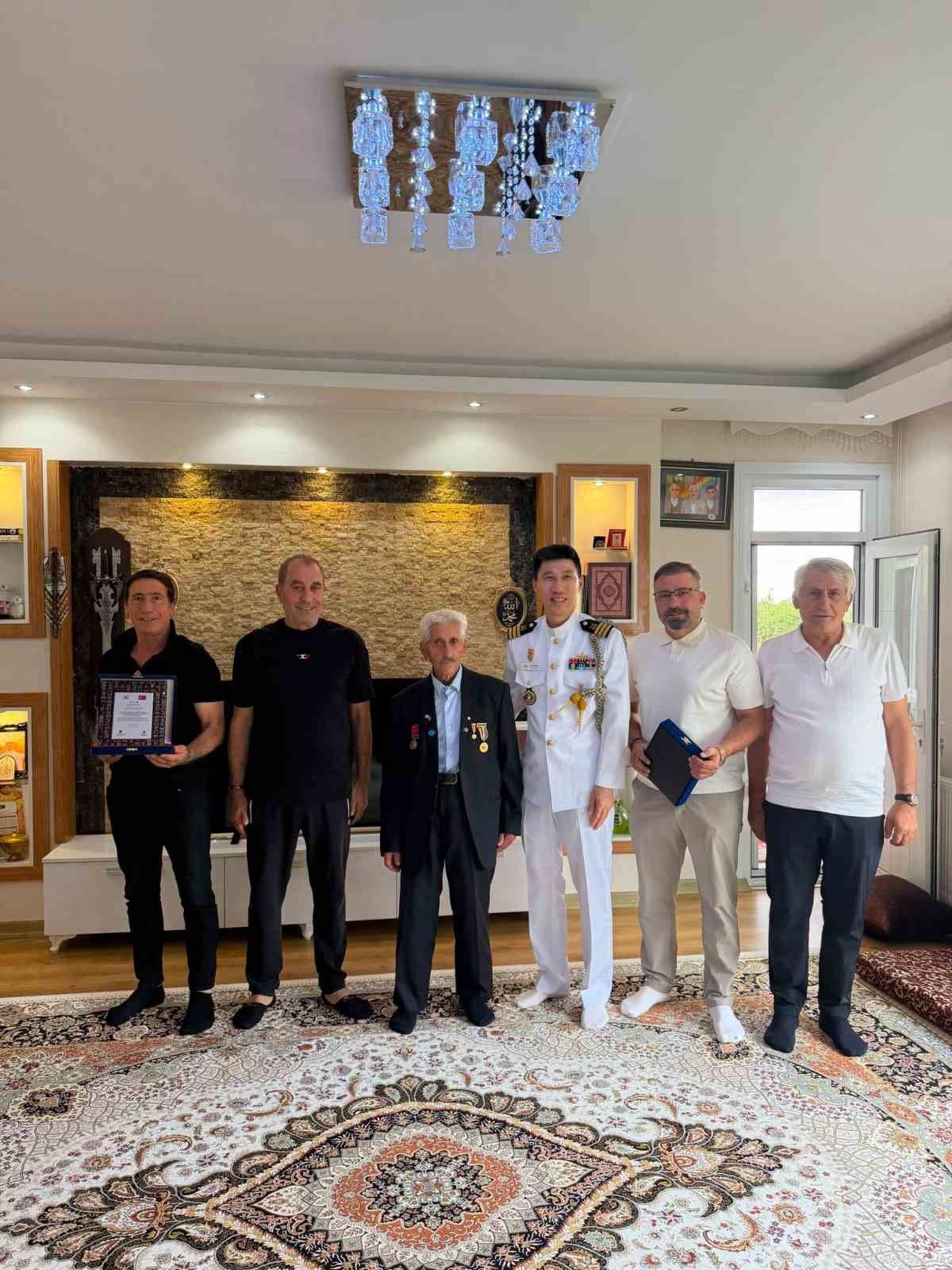 Kore’den 104 yaşındaki gaziye vefa