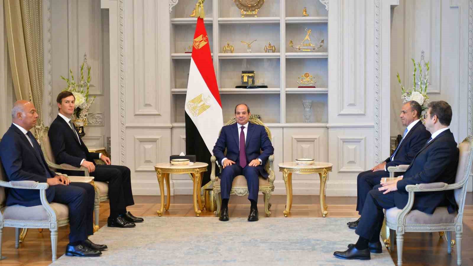 Trump’ın damadı Kushner, Mısır Cumhurbaşkanı es-Sisi ile görüştü