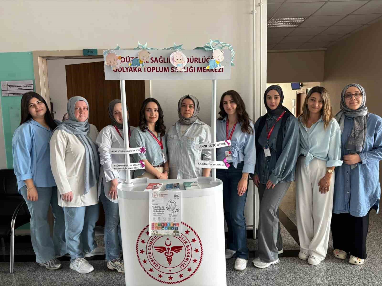 Gölyaka’da anne sütünün önemine dikkat çekildi