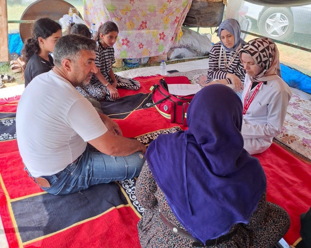 Düzce’de mevsimlik tarım işçilerine sağlık taraması yapıldı