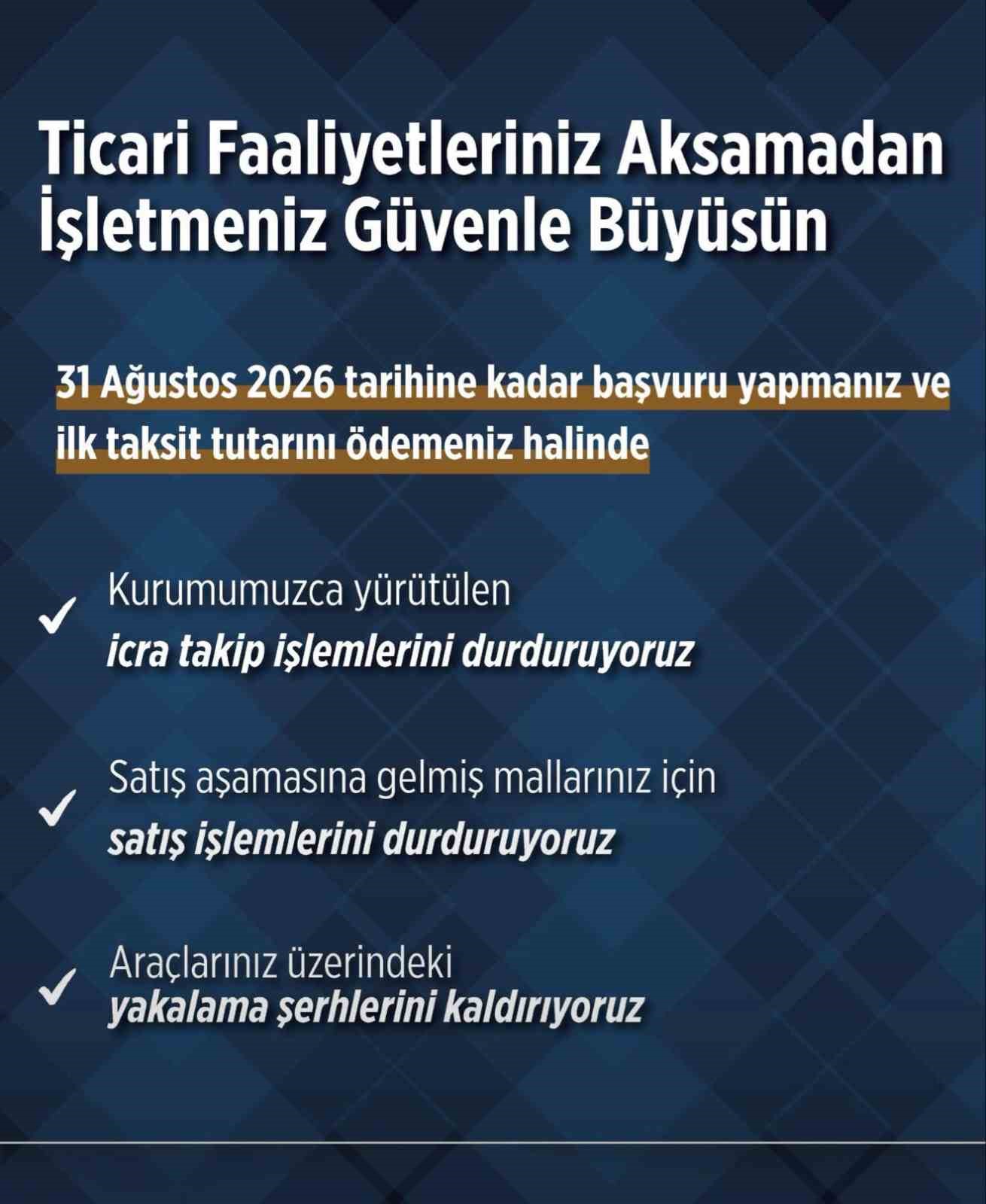 SGK tecillerinde 31 Ağustos 2026’ya kadar geçerli kolaylıklar