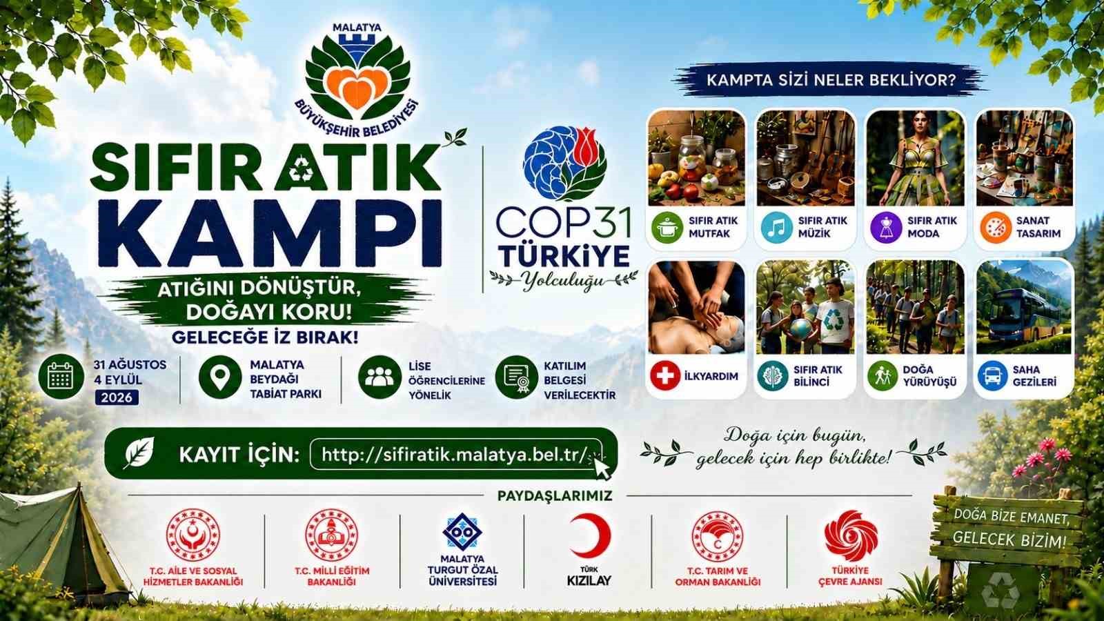 Malatya’dan COP31 Antalya yolculuğuna gençlerin güçlü adımı
