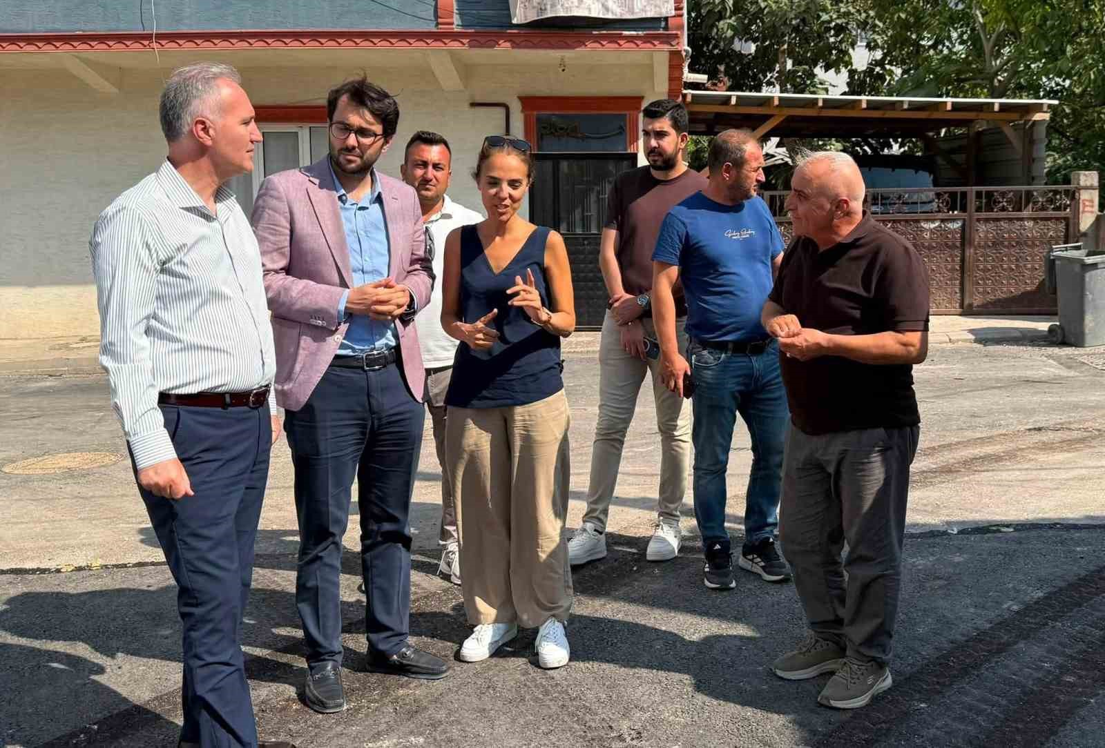 İnegöl’de BUSKİ’nin altyapı çalışmaları devam ediyor