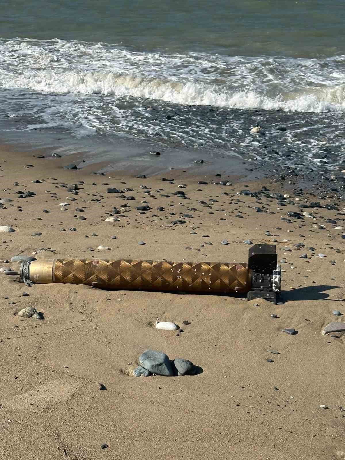 Yeniköy sahilde mühimmat bulundu