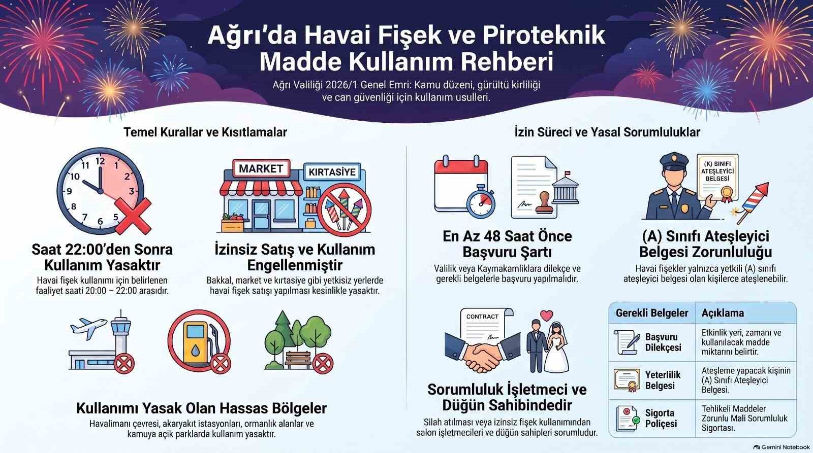 Ağrı Valiliği’nden düğün ve kutlamalara sıkı denetim