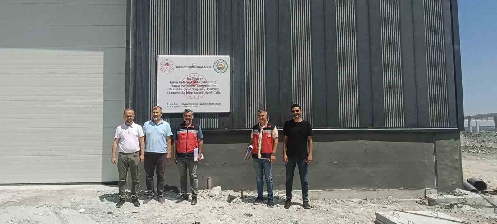 Kütahya’da yeni nesil susam işleme tesisi faaliyete geçiyor