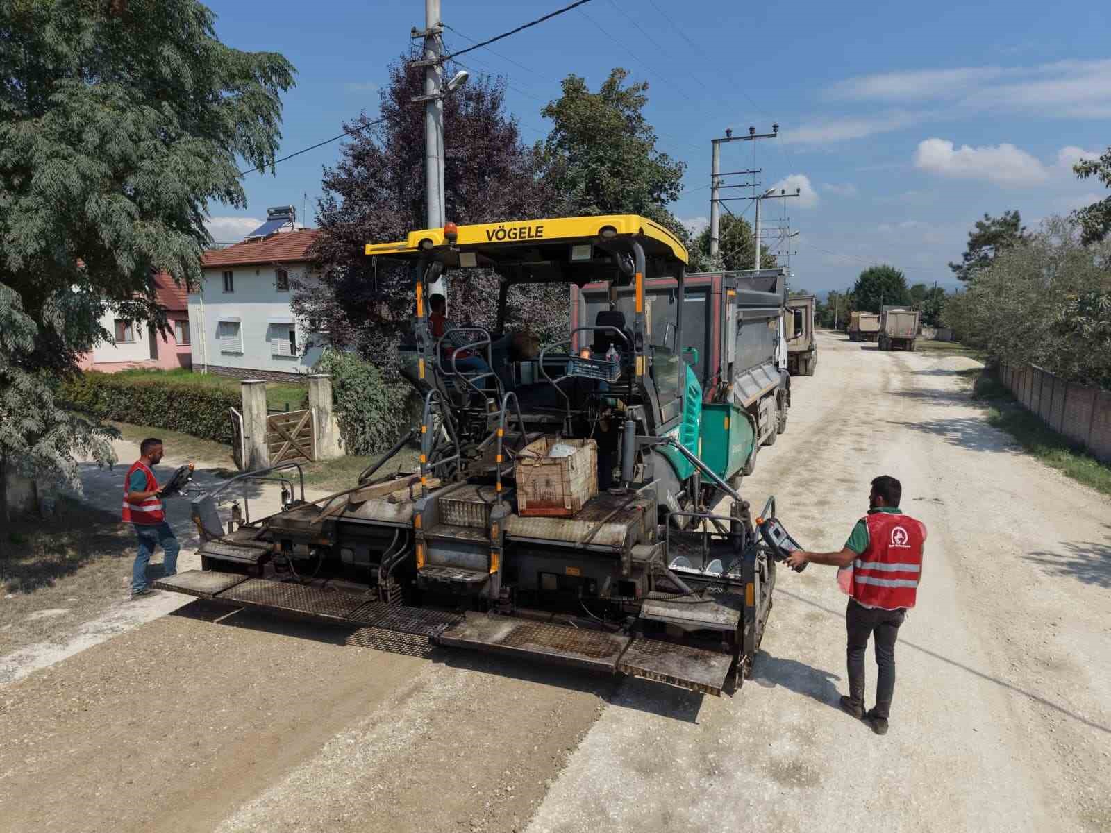 Düzce’de asfalt sezonu açıldı