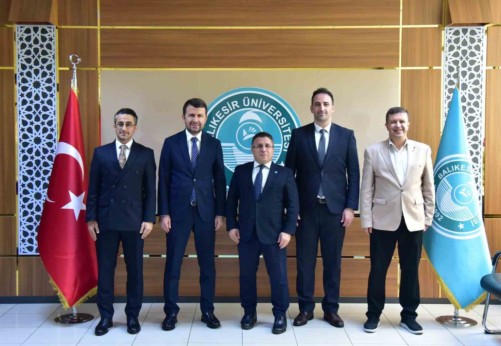 BİK Genel Müdürü Abdulkadir Çay’dan Rektör Oğurlu’ya ziyaret