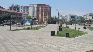 Elazığ’da sıcaklar cadde ve sokakları tenhalaştırdı