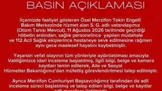 Amasya’da özel bakımevinde rahatsızlanan otizmli vatandaşın ölümüne inceleme