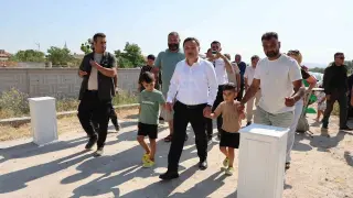 Vali Çiçek; Elmalı mahallesi sakinleriyle buluştu