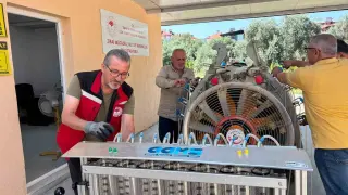 Sarıgöl’de ilaçlama makineleri için test istasyonu kuruldu
