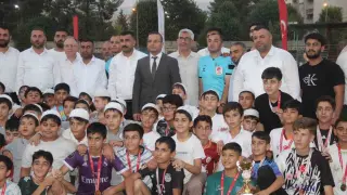 Cizre’de yaz Kur’an kursları futbol turnuvası heyecanı sona erdi