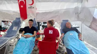 Kırklareli’de ‘Mahallenin Gücü Kan Bağışıyla Büyür’ kampanyası