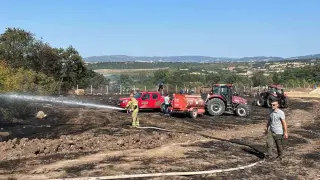 Gönen’de kırsal alanda çıkan yangın söndürüldü