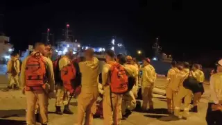 Marmaris’te arazözler çıkarma gemileriyle bölgeye gidiyor