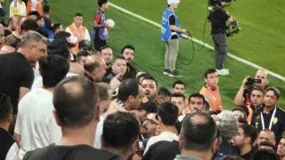 Gençlerbirliği tribünlerinde kavga golle son buldu