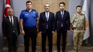 Vali Taşolar’dan Aralık Kaymakamı’na hayırlı olsun ziyareti