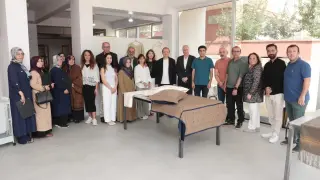 Bayburt’ta ehram dokuma eğitimini tamamlayan 20 kadın sertifikalarını aldı
