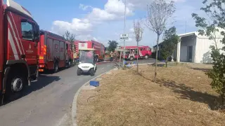 Bakırköy’de hastane bahçesinde korkutan yangın