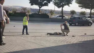 Ankara’da otomobil motosikletle çarpıştı: 2 yaralı