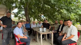 İl Başkanı Yıldırım köylerde vatandaşlarla buluştu