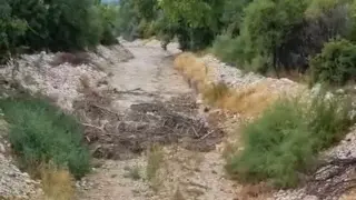 Kocaözü’ne sel böyle geldi