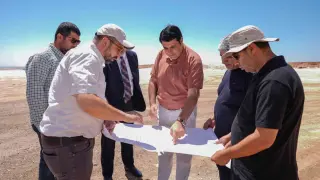Yılmaz Adrena park’ta çalışmaları inceledi
