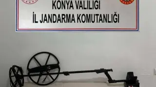 Konya’da 764 adet sikke ele geçirildi