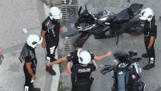 Edirne’de motorlu narkotik polisleri sahada