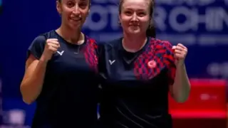 Milli badmintonculardan Hindistan’da çifte galibiyet