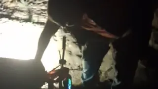 Engelli aracı ile kaza yapan vatandaşın yardımına vatandaşlar koştu