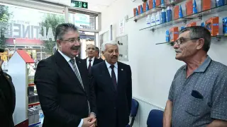 Vali Yılmaz’dan esnaf ziyareti
