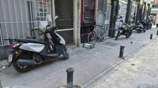 Kaldırımlar otoparka döndü