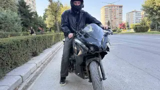 Kazadan sonra motosikletini teslim alan genç, 5 dakika sonra bir kaza daha yaptı