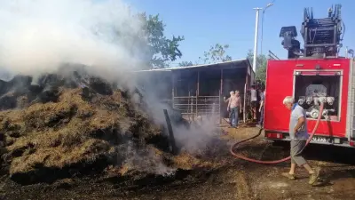 Keşan’da 1,5 saat içerisinde çıkan 5 yangın söndürüldü