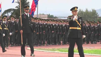 Işıklar Jandarma Astsubay Meslek Yüksekokulu’nda mezuniyet coşkusu
