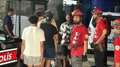 Koyda kaybolan 5 arkadaş ekiplerin çalışmasıyla kurtarıldı