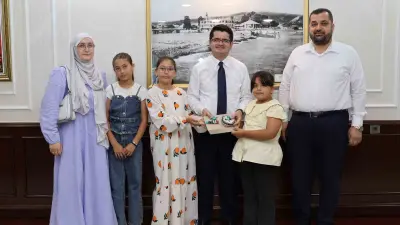 Arsuzlu çocukların yardımları Filistin’e ulaştırılacak